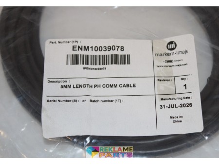 Original Brand New MARKEM-IMAJE ENM10039078 5M LENGTH PH COMM CABLE