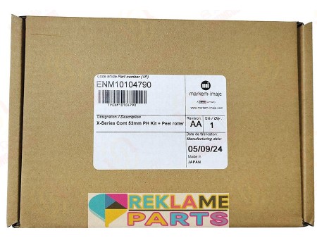 Original Markem Imaje ENM10104790 Thermal Printheads 53mm and Peel Roller for X40 X45 Printer