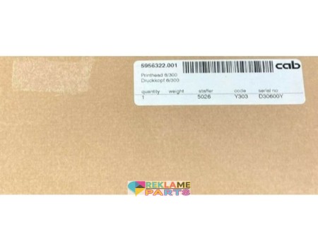 Original Cab 5956322.001 Thermal Printhead