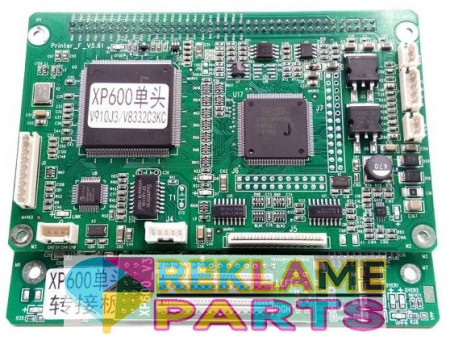 Xp600 Dx10 Dx11 Head Board with Single Head Carriage Board Transfer Card Full Kit for Xp600 Eco Solvent Inkjet Printers