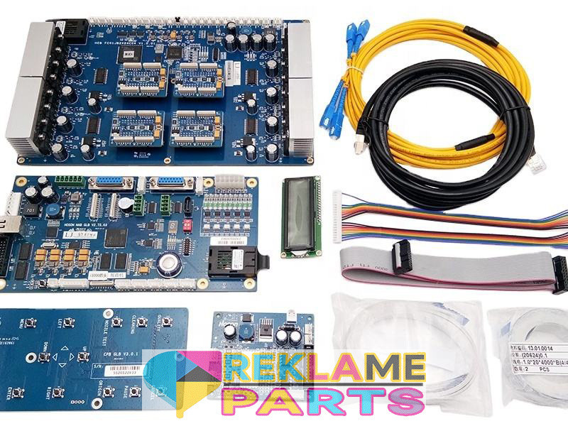 Hoson I3200 Network 4 Heads Board Kit Set Keyboard Carriage Board for I3200 Printhead Printer